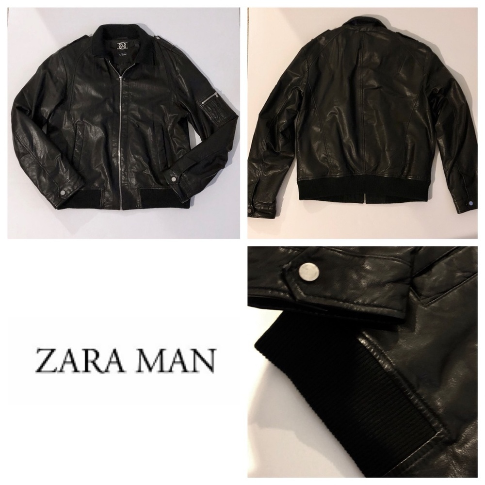 ZARA leather jacket
